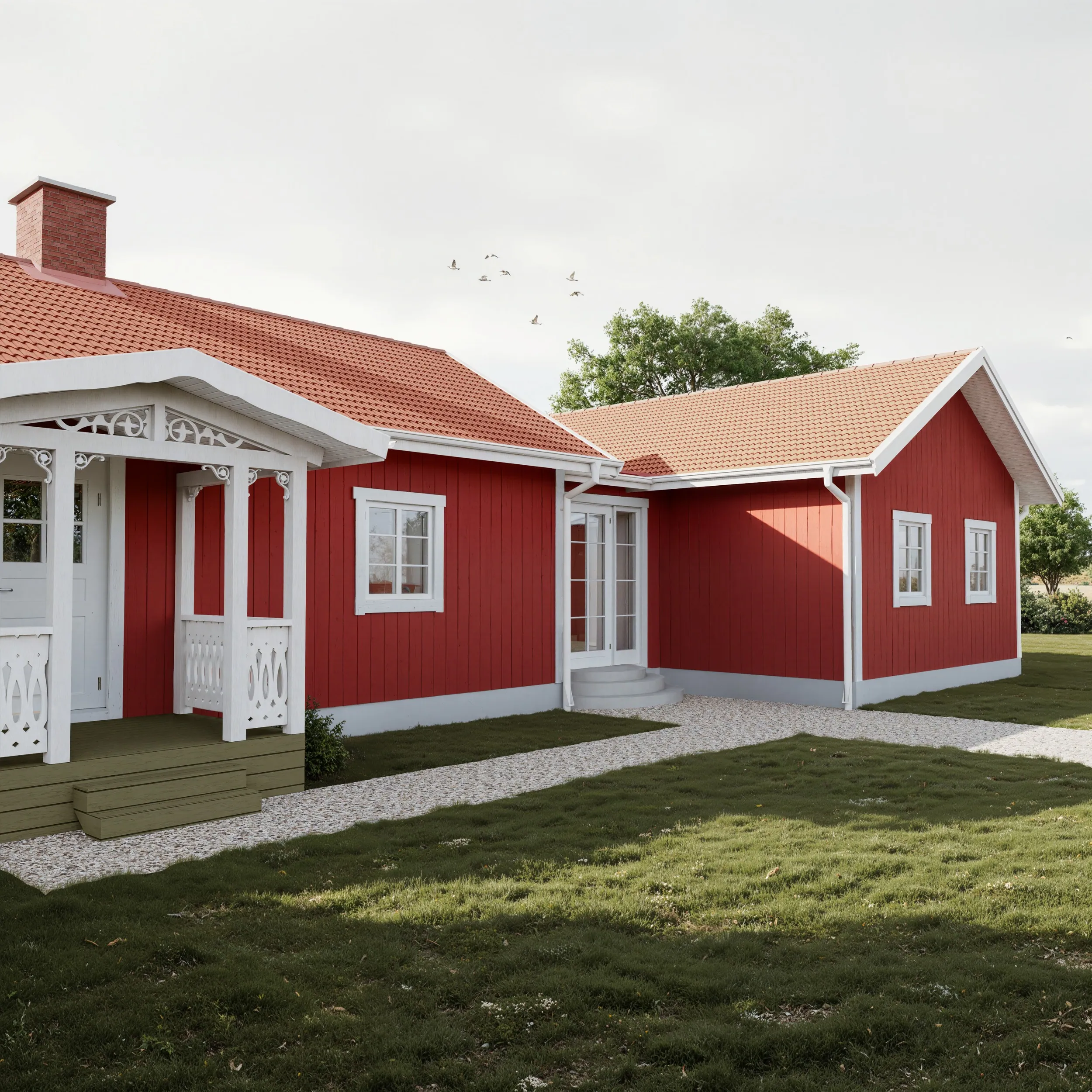 Tillbyggnad i Skara