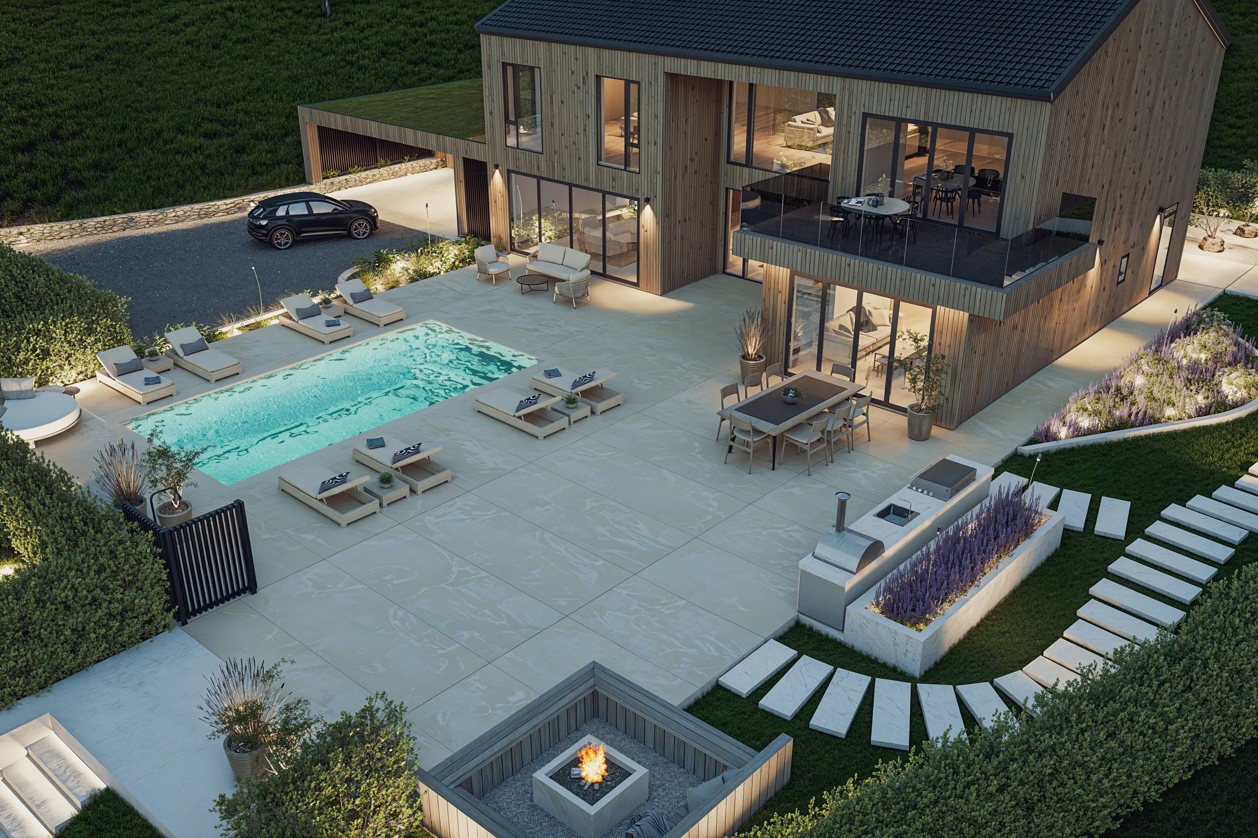 Modern villa