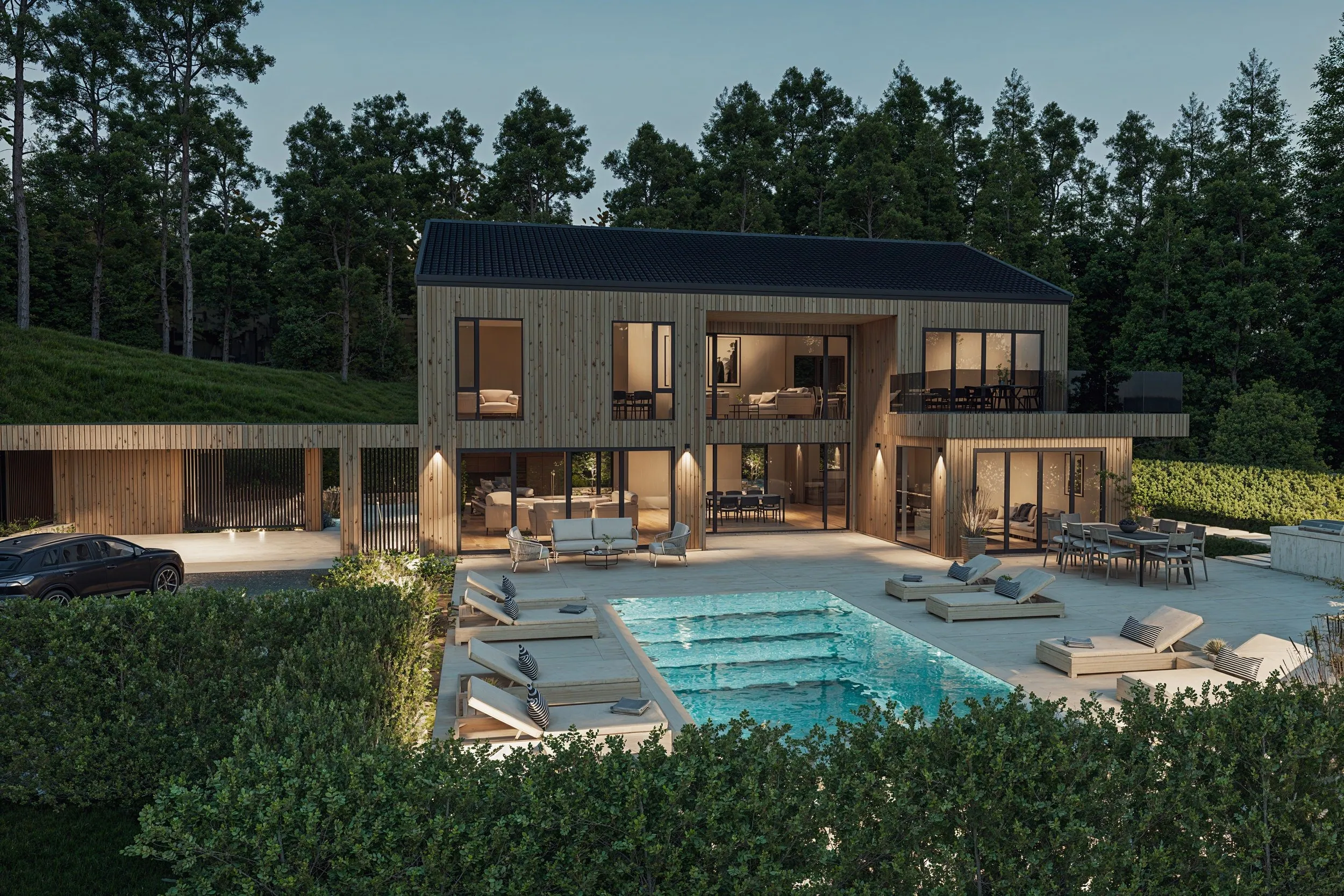 Modern villa, bild 6